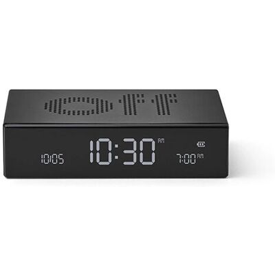 Relógio Despertador Lexon Flip Premium - LCD, Silencioso, USB Relógio Despertador Lexon Flip Premium - LCD, Silencioso, USB