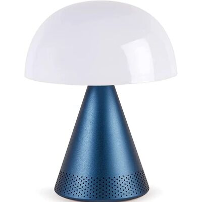 Lampe LED portable Lexon avec haut-parleur Bluetooth - Bleu foncé Lampe LED portable Lexon avec haut-parleur Bluetooth - Bleu foncé