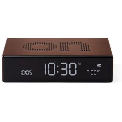 Réveil Lexon Flip Premium - Numérique, Rechargeable, Bronze - Publicité Réveil Lexon Flip Premium - Numérique, Rechargeable, Bronze - Publicité