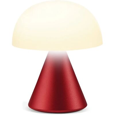 Lexon Mina Odtwarzalna LED Lampka Biurkowa - Ciemnoczerwona - Lampka biurkowa Lexon Mina Odtwarzalna LED Lampka Biurkowa - Ciemnoczerwona - Lampka biurkowa
