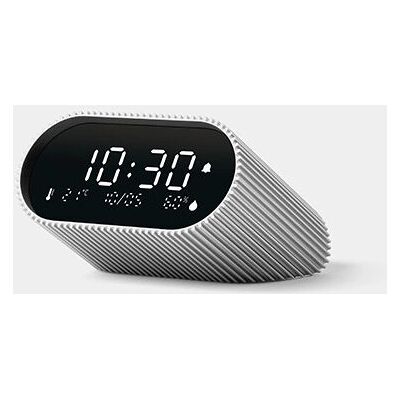 Lexon Ray Clock - Silver Alarm Clock Lexon Ray Clock - Silver Alarm Clock