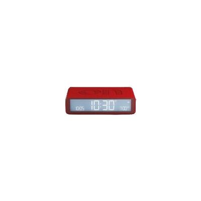 Lexon Flip Classic Red Alarm Clock - Digital, Compact, Rechargeable Lexon Flip Classic Red Alarm Clock - Digital, Compact, Rechargeable