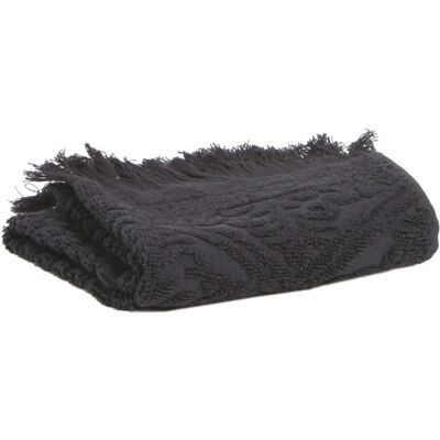 Serviette de bain Zoé Carbono - Publicité Serviette de bain Zoé Carbono - Publicité