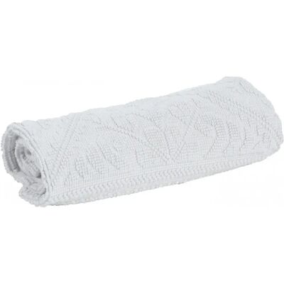 Tapis de bain Vivaraise Enzo - Neige - 54x110cm - Tapis de bain - Publicité Tapis de bain Vivaraise Enzo - Neige - 54x110cm - Tapis de bain - Publicité