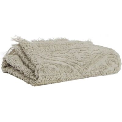 Serviette de bain Vivaraise ZOE - 100x180 cm - Coton - Aubepine - Publicité Serviette de bain Vivaraise ZOE - 100x180 cm - Coton - Aubepine - Publicité