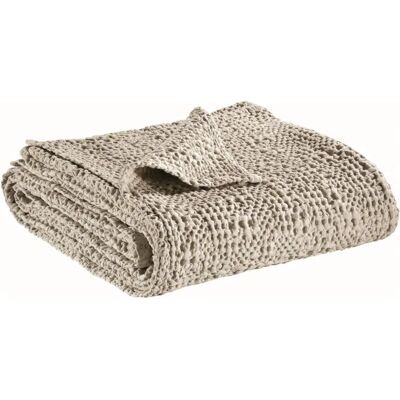 Plaid coton Vivaraise 200x140cm - Couverture - Publicité Plaid coton Vivaraise 200x140cm - Couverture - Publicité