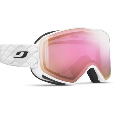 Lunettes de Ski Julbo Cyclon Blanches - Photochromiques à Contraste Élevé Lunettes de Ski Julbo Cyclon Blanches - Photochromiques à Contraste Élevé