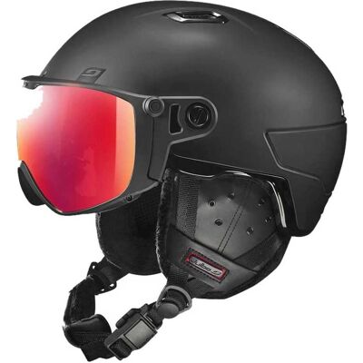 Casque de Ski Julbo Globe Evo - Noir - Absorption des Chocs, Photochromatique, Unisexe - Publicité Casque de Ski Julbo Globe Evo - Noir - Absorption des Chocs, Photochromatique, Unisexe - Publicité