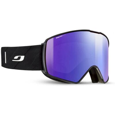Lunettes de ski Julbo Launcher Reativ - Noir/Violet - Grand Champ de Vision - Publicité Lunettes de ski Julbo Launcher Reativ - Noir/Violet - Grand Champ de Vision - Publicité