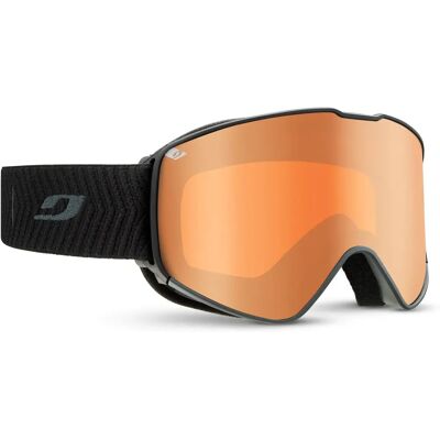 Julbo Black Alpha Ski Goggles - Frameless UV Protection Julbo Black Alpha Ski Goggles - Frameless UV Protection