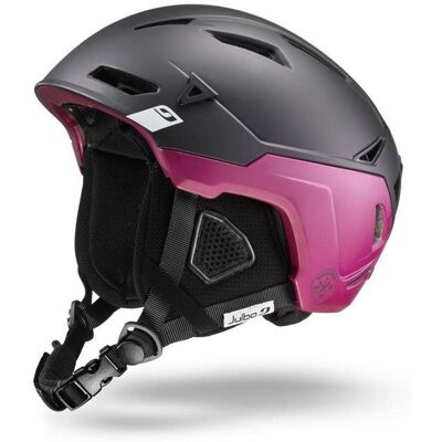 Julbo Black/Burgundy Ski Helmet - Ski & Climb Certified Julbo Black/Burgundy Ski Helmet - Ski & Climb Certified