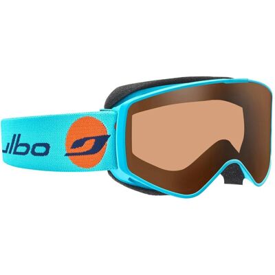 Lunettes de Ski Julbo Atome - Bleu/Orange Photocromatiques - Publicité Lunettes de Ski Julbo Atome - Bleu/Orange Photocromatiques - Publicité