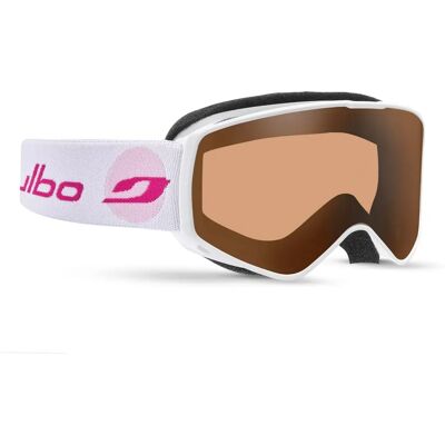 Lunettes de ski Julbo Atome - Écran cylindrique large - Masque pour enfants - Publicité Lunettes de ski Julbo Atome - Écran cylindrique large - Masque pour enfants - Publicité