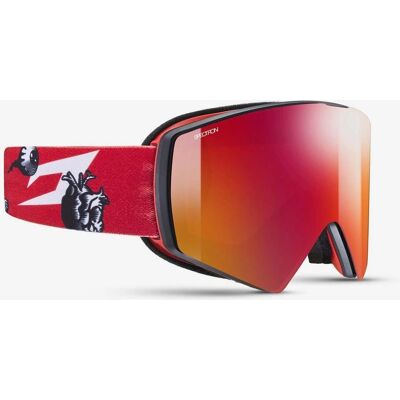Julbo Sharp Ski & Snowboarding Goggles - Black, Red - Ski & Snowboarding Goggles Julbo Sharp Ski & Snowboarding Goggles - Black, Red - Ski & Snowboarding Goggles