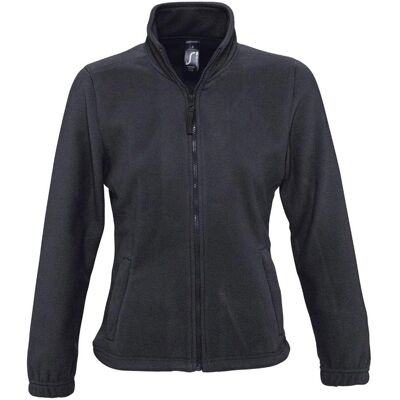 SOL'S North Women Fleecejakke - Regular fit - Grå - 2XL - Udendørs SOL'S North Women Fleecejakke - Regular fit - Grå - 2XL - Udendørs