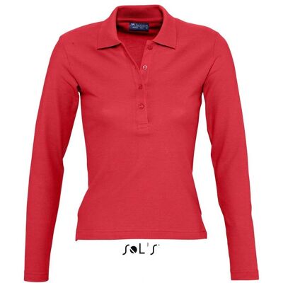 Polo de Manga Longa Vermelho da Sol's - Polo shirt Polo de Manga Longa Vermelho da Sol's - Polo shirt