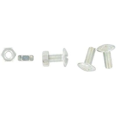 Viswood Großer runder Kopf verzinkte Schraube - 5x20mm Viswood Großer runder Kopf verzinkte Schraube - 5x20mm