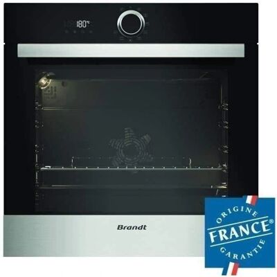Brandt BXP5560X - Inox - 56cm - Four multifonction - A+ - Publicité Brandt BXP5560X - Inox - 56cm - Four multifonction - A+ - Publicité