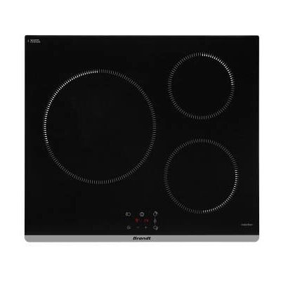 Brandt BPI6364B - Noir - Plaque de induction - Publicité Brandt BPI6364B - Noir - Plaque de induction - Publicité
