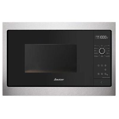 Four micro-ondes encastrable Sauter SMS7121X avec capacité de 26 litres 900 watts couleur inox - Publicité Four micro-ondes encastrable Sauter SMS7121X avec capacité de 26 litres 900 watts couleur inox - Publicité