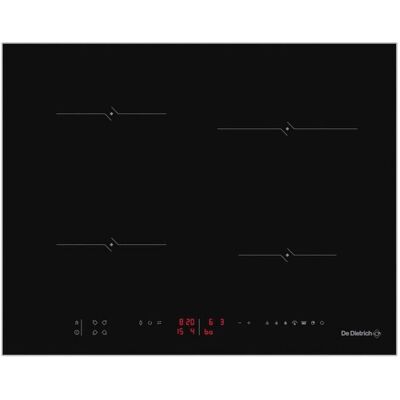 De Dietrich DPI4400B Induktionskochfeld - 4 Zonen, 3100W, Touch Control De Dietrich DPI4400B Induktionskochfeld - 4 Zonen, 3100W, Touch Control