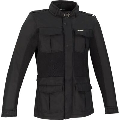 Giacca in pelle Bering Wallace per moto - Nero - L Giacca in pelle Bering Wallace per moto - Nero - L