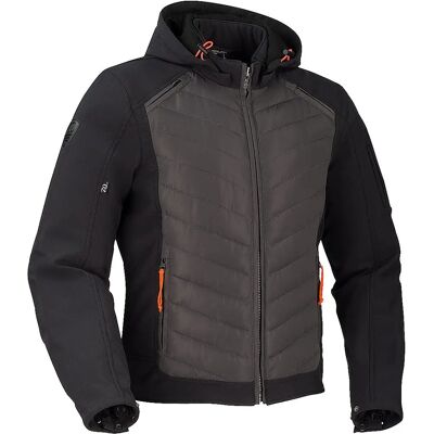 Segura Natcho Gray/Black Motorcycle Jacket - Softshell, Unisex Segura Natcho Gray/Black Motorcycle Jacket - Softshell, Unisex