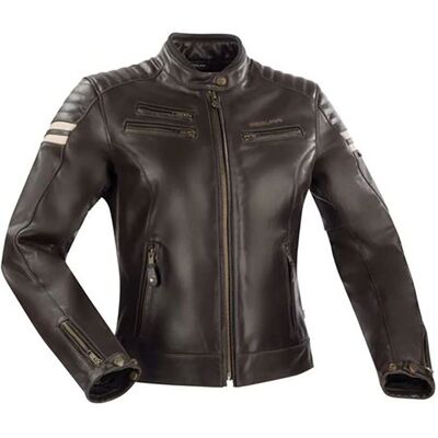 Giacca da moto Segura - Marrone-Beige - Mezza stagione Giacca da moto Segura - Marrone-Beige - Mezza stagione