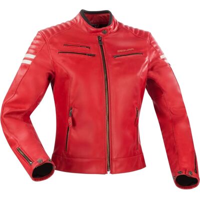 Chaqueta de Moto Segura - Marrón-Beige - Modelo Funky Chaqueta de Moto Segura - Marrón-Beige - Modelo Funky