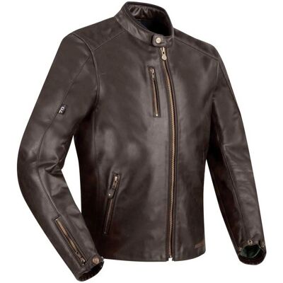 Chaqueta de Moto Segura Laxey - Marrón - Temporada media Chaqueta de Moto Segura Laxey - Marrón - Temporada media