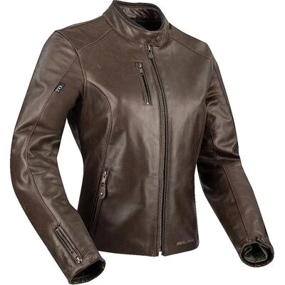 Segura Leder Motorradjacke - Braun - Modell Laxey - Zwischensaison Segura Leder Motorradjacke - Braun - Modell Laxey - Zwischensaison