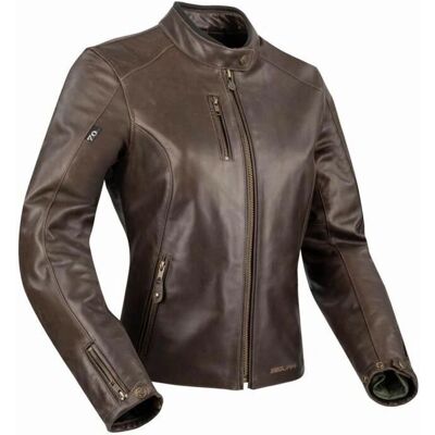 Segura Laxey Braune Motorrad Lederjacke - Rindsleder - CE Level 1 Protektoren Segura Laxey Braune Motorrad Lederjacke - Rindsleder - CE Level 1 Protektoren