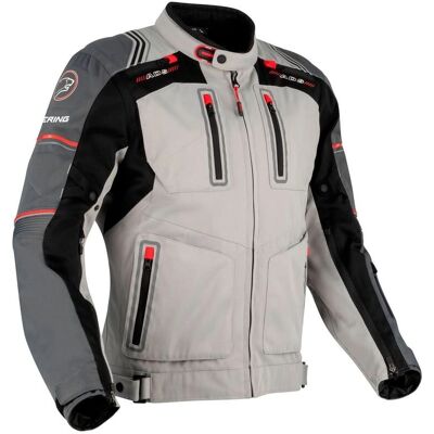 Bering Portland Kurtka Tekstylna Motocyklowa - Negro Gris - M Bering Portland Kurtka Tekstylna Motocyklowa - Negro Gris - M