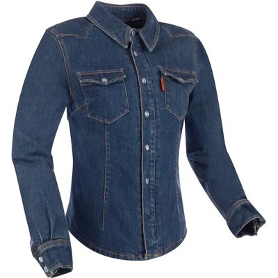 Veste textile moto pour femmes Segura Terence - Bleu - Niveau 1 CE - Publicité Veste textile moto pour femmes Segura Terence - Bleu - Niveau 1 CE - Publicité