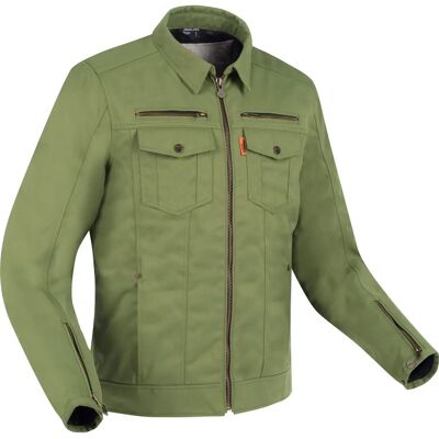 Segura Patrol Wasserfeste Textilmotorrjacke - Grün Braun Segura Patrol Wasserfeste Textilmotorrjacke - Grün Braun