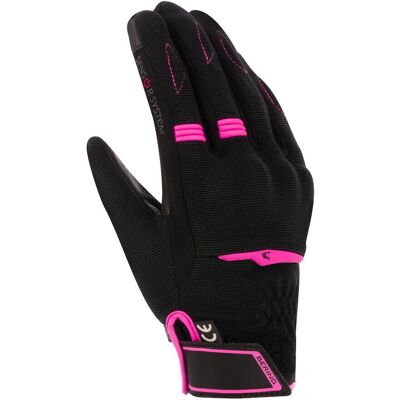 Guantes de Moto Bering Fletcher EVO - Fucsia/Negro Guantes de Moto Bering Fletcher EVO - Fucsia/Negro