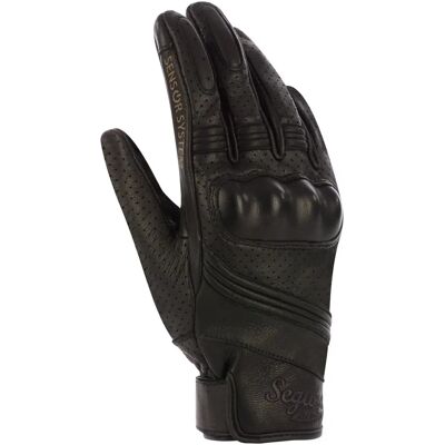 Guantes de Moto Segura Logan para Mujer - Negros - 2XL Guantes de Moto Segura Logan para Mujer - Negros - 2XL