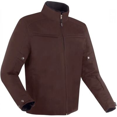 Giacca Moto Cruiser Marrone Bering - Certificata CE, Impermeabile, Ventilata Giacca Moto Cruiser Marrone Bering - Certificata CE, Impermeabile, Ventilata