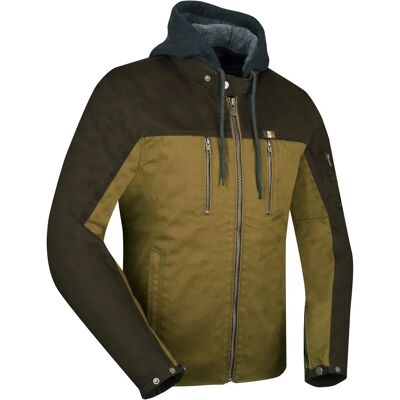 Segura Presto Wasserdichte Motorrad Textiljacke - Braun Beige - L Segura Presto Wasserdichte Motorrad Textiljacke - Braun Beige - L