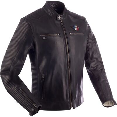 Segura Riverton Motorradleatherjacke - Schwarz - S Segura Riverton Motorradleatherjacke - Schwarz - S