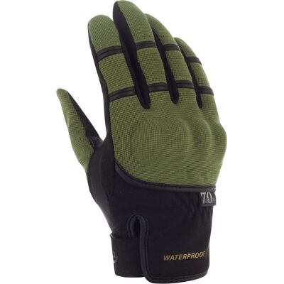 Gants moto imperméables femme Segura Zeek Evo - Noir Vert Brun Beige - S - Publicité Gants moto imperméables femme Segura Zeek Evo - Noir Vert Brun Beige - S - Publicité