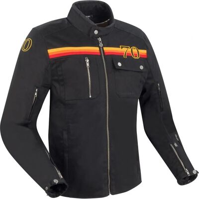 Chaqueta de textil de moto Mamba Segura - Negro - S - Unisex Chaqueta de textil de moto Mamba Segura - Negro - S - Unisex