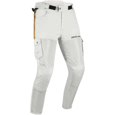 Pantalones Moto Segura Mojo Gris / Marrón / Blanco - Pantalones Pantalones Moto Segura Mojo Gris / Marrón / Blanco - Pantalones