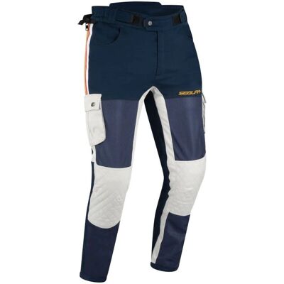 Pantaloni Moto Segura - Tessuto Riciclato, Ventilati, Protezioni CE Pantaloni Moto Segura - Tessuto Riciclato, Ventilati, Protezioni CE