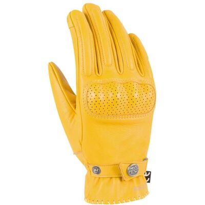 Guantes de moto beige Segura Marvin - Protección vintage verano Guantes de moto beige Segura Marvin - Protección vintage verano