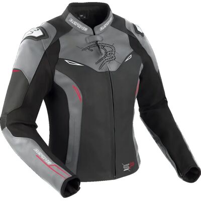 Giacca in Pelle Bering Lady Snap - Abbigliamento Moto Giacca in Pelle Bering Lady Snap - Abbigliamento Moto