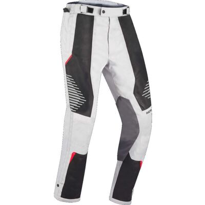 Pantaloni Bakundu Grigio/Nero/Rosso - Abbigliamento Moto Pantaloni Bakundu Grigio/Nero/Rosso - Abbigliamento Moto