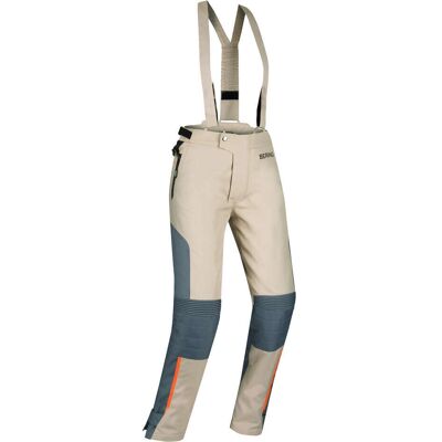 Pantaloni Siberia di Bering Donna Beige / Grigio / Arancione - Pantaloni Moto Pantaloni Siberia di Bering Donna Beige / Grigio / Arancione - Pantaloni Moto