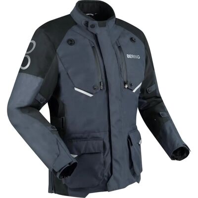 Chaqueta de Hombre BERING Calgary Gris - Chaqueta de Motociclista Chaqueta de Hombre BERING Calgary Gris - Chaqueta de Motociclista