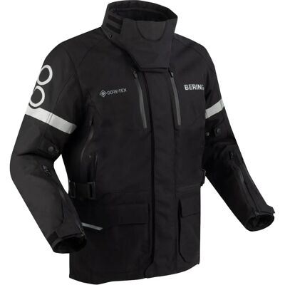 Bering Antartica Gore-Tex Motorradjacke - Wasserdicht, Abnehmbares Futter, CE Level 1 Schutz Bering Antartica Gore-Tex Motorradjacke - Wasserdicht, Abnehmbares Futter, CE Level 1 Schutz